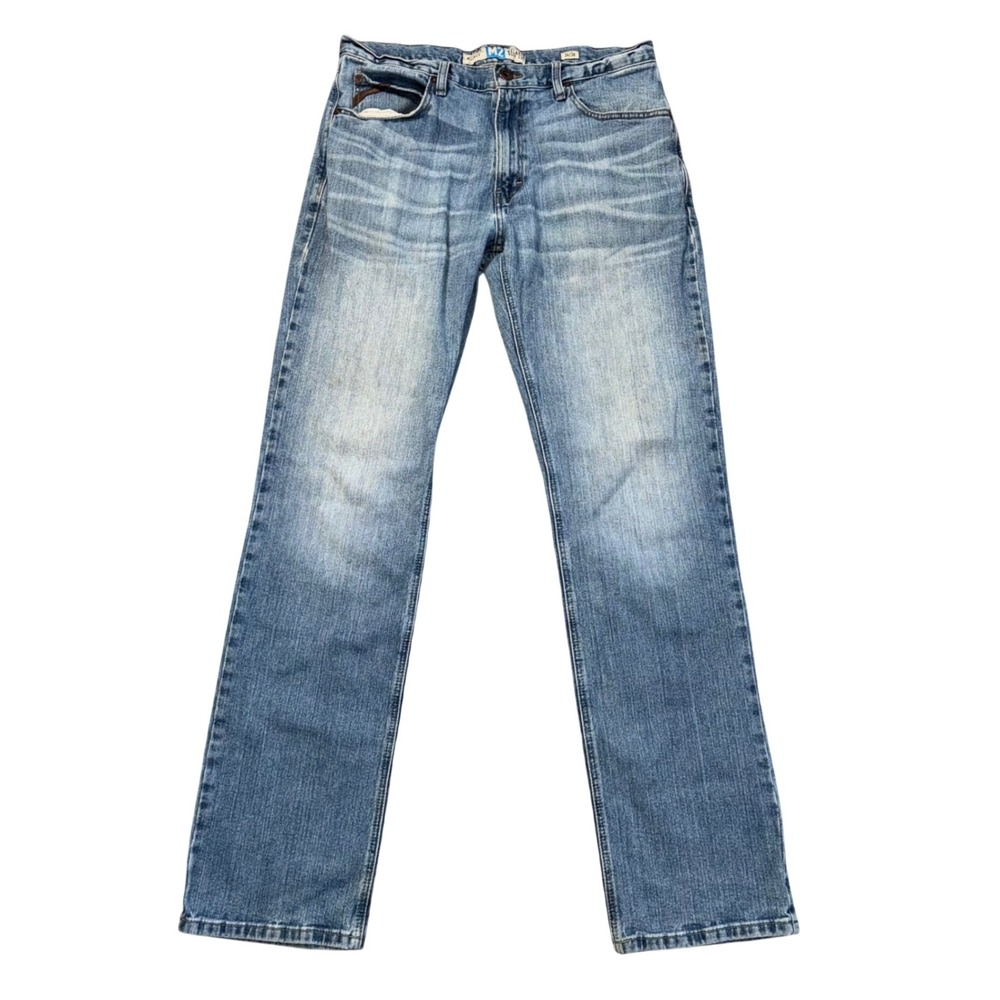 Ariat M2 Relaxed Boot Cut Jeans Mens 34x36 Blue Denim Traditional Legacy